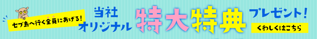 当社オリジナル特大特典プレゼント！詳しくはこちら