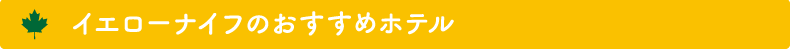 イエローナイフお勧めホテル