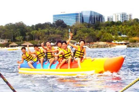 voice banana boat cebu tour