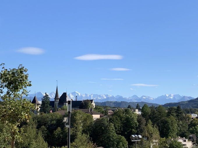 美しいスイスの風景