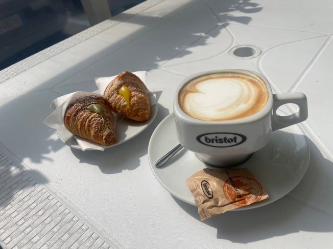 イタリアのおしゃれな朝食