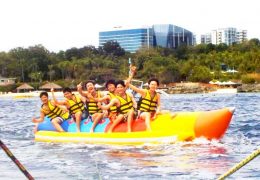 voice banana boat cebu tour