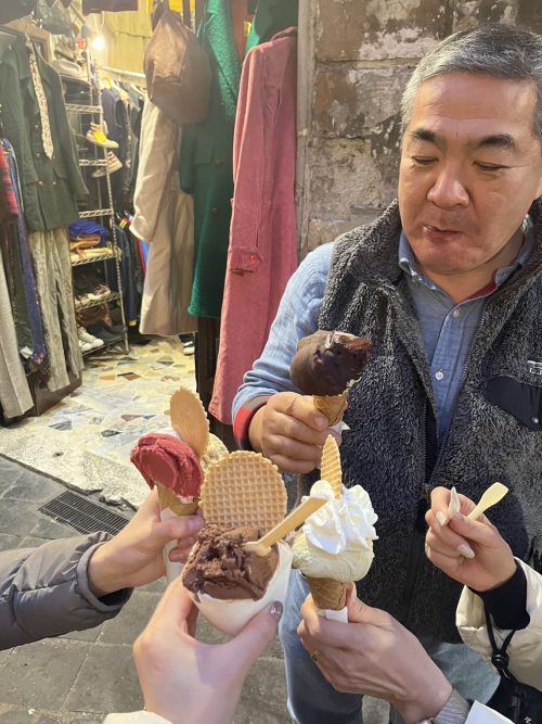 美味しかったジェラート屋さんを再訪